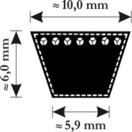 Z49 - Courroie Z49...