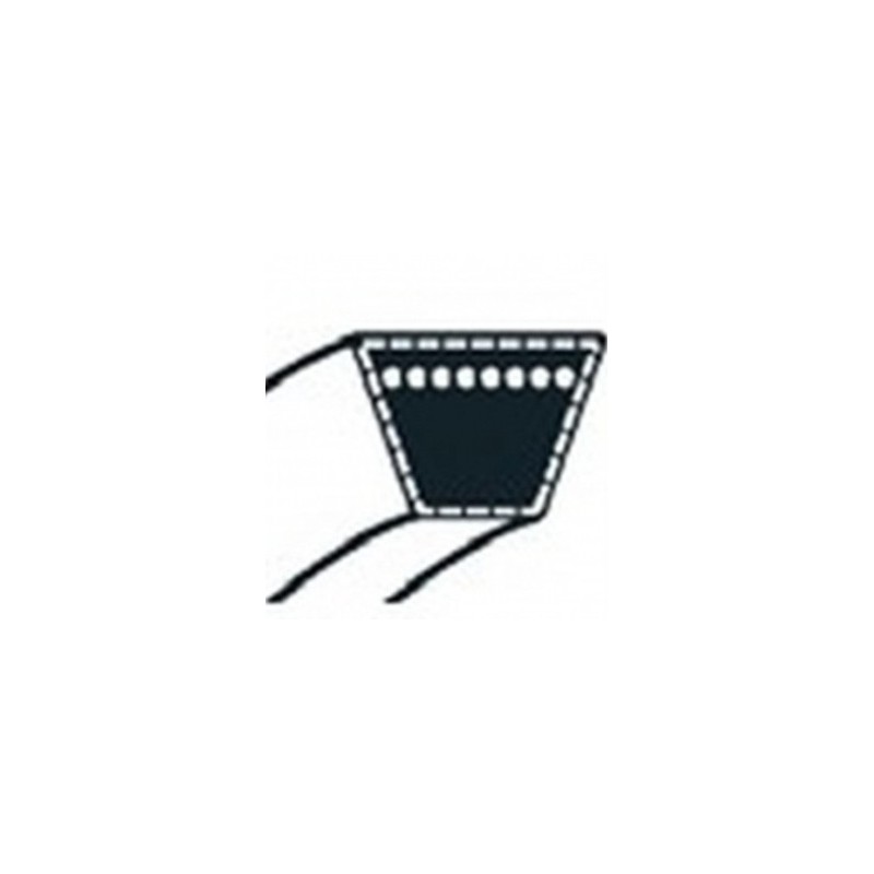 Courroie Trapézoïdale Castelgarden 10x6mm - Pour Tondeuses Autoportées NP534TR, PAN504TR, RL350
