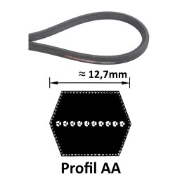 AA105 - Courroie Double...