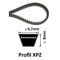 Courroie XPZ